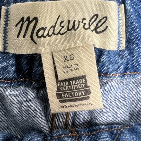 NWT Madewell Denim Pull-On Loose Flare Pants - Picture 12 of 16